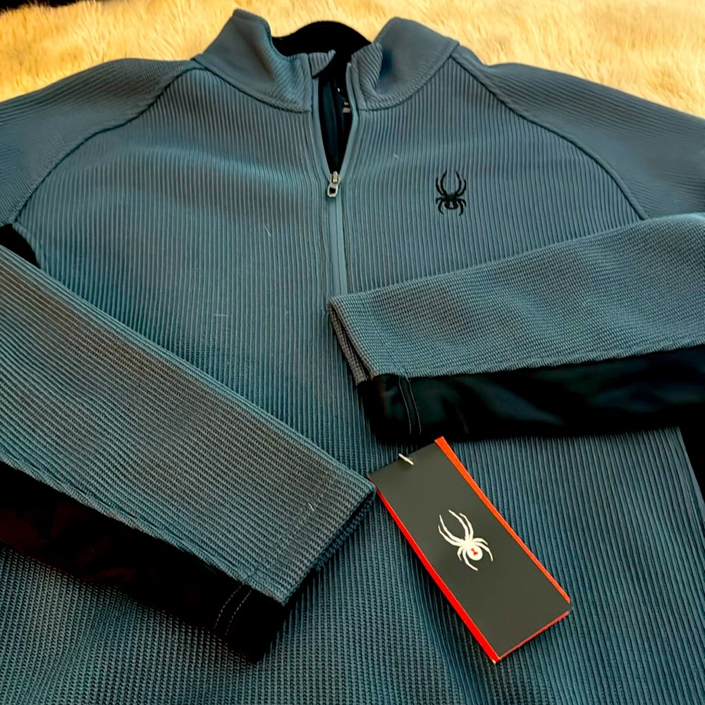 Half zip spyder sweater